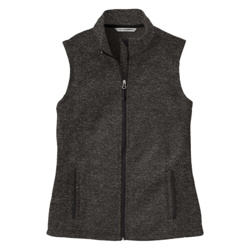 Port Authority L236 Ladies Sweater Fleece Vest Thumbnail