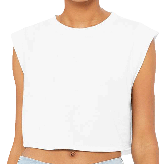 Bella Canvas 8483 Adult Fashion Women's Festival Cropped Tank