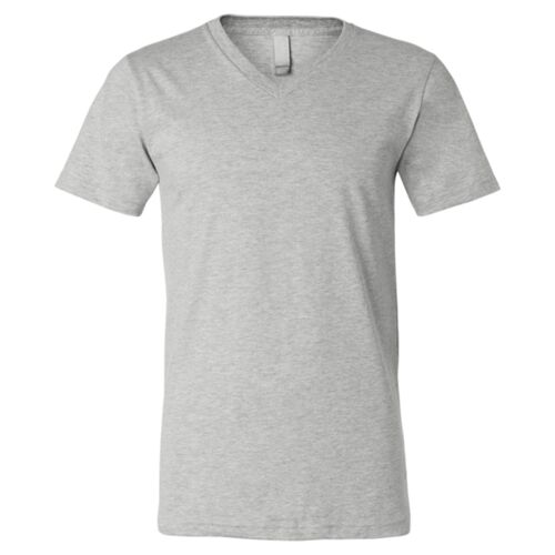 Bella 3005 CVC Adult Unisex Heather CVC V-Neck Tee Thumbnail