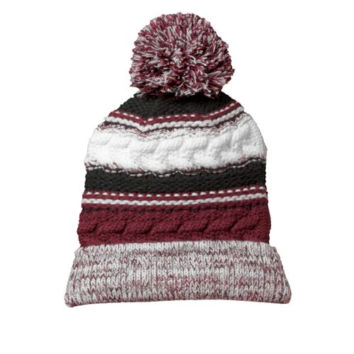 Sport Tek STC21 Pom Pom Team Beanie Thumbnail