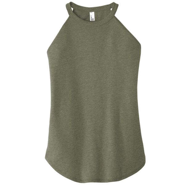 District DT137L Women's Perfect Tri Rocker Tank Thumbnail