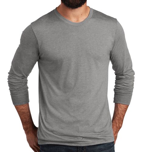 AllMade AL6004 Adult Unisex Tri Blend Long Sleeve Tee Thumbnail