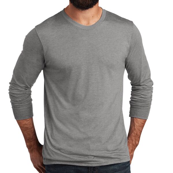 AllMade AL6004 Adult Unisex Tri Blend Long Sleeve Tee Thumbnail