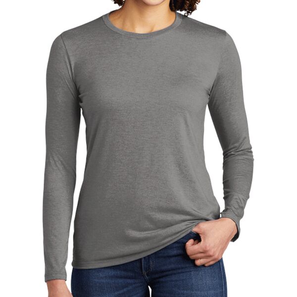 AllMade AL6008 Women's Tri Blend Long Sleeve Tee Thumbnail