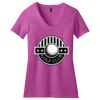 District Made DM1190L Ladies Perfect Blend ™ V Neck Tee Thumbnail