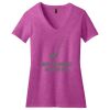 District Made DM1190L Ladies Perfect Blend ™ V Neck Tee Thumbnail