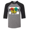 Bella 3200Y Youth Three-Quarter Sleeve Baseball Tee Thumbnail