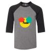Bella 3200Y Youth Three-Quarter Sleeve Baseball Tee Thumbnail