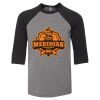 Bella 3200Y Youth Three-Quarter Sleeve Baseball Tee Thumbnail