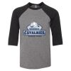 Bella 3200Y Youth Three-Quarter Sleeve Baseball Tee Thumbnail