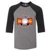 Bella 3200Y Youth Three-Quarter Sleeve Baseball Tee Thumbnail