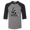Bella 3200Y Youth Three-Quarter Sleeve Baseball Tee Thumbnail