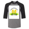 Bella 3200Y Youth Three-Quarter Sleeve Baseball Tee Thumbnail