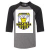 Bella 3200Y Youth Three-Quarter Sleeve Baseball Tee Thumbnail