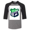 Bella 3200Y Youth Three-Quarter Sleeve Baseball Tee Thumbnail
