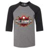 Bella 3200Y Youth Three-Quarter Sleeve Baseball Tee Thumbnail