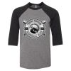 Bella 3200Y Youth Three-Quarter Sleeve Baseball Tee Thumbnail
