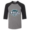 Bella 3200Y Youth Three-Quarter Sleeve Baseball Tee Thumbnail