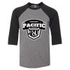 Bella 3200Y Youth Three-Quarter Sleeve Baseball Tee Thumbnail