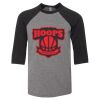 Bella 3200Y Youth Three-Quarter Sleeve Baseball Tee Thumbnail