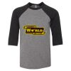 Bella 3200Y Youth Three-Quarter Sleeve Baseball Tee Thumbnail