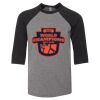 Bella 3200Y Youth Three-Quarter Sleeve Baseball Tee Thumbnail