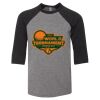 Bella 3200Y Youth Three-Quarter Sleeve Baseball Tee Thumbnail