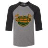 Bella 3200Y Youth Three-Quarter Sleeve Baseball Tee Thumbnail