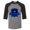 Bella 3200Y Youth Three-Quarter Sleeve Baseball Tee Thumbnail