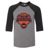 Bella 3200Y Youth Three-Quarter Sleeve Baseball Tee Thumbnail