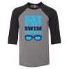 Bella 3200Y Youth Three-Quarter Sleeve Baseball Tee Thumbnail