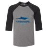 Bella 3200Y Youth Three-Quarter Sleeve Baseball Tee Thumbnail