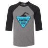 Bella 3200Y Youth Three-Quarter Sleeve Baseball Tee Thumbnail
