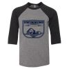 Bella 3200Y Youth Three-Quarter Sleeve Baseball Tee Thumbnail