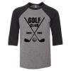Bella 3200Y Youth Three-Quarter Sleeve Baseball Tee Thumbnail