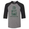Bella 3200Y Youth Three-Quarter Sleeve Baseball Tee Thumbnail