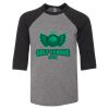 Bella 3200Y Youth Three-Quarter Sleeve Baseball Tee Thumbnail