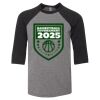 Bella 3200Y Youth Three-Quarter Sleeve Baseball Tee Thumbnail