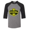 Bella 3200Y Youth Three-Quarter Sleeve Baseball Tee Thumbnail