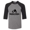 Bella 3200Y Youth Three-Quarter Sleeve Baseball Tee Thumbnail
