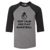 Bella 3200Y Youth Three-Quarter Sleeve Baseball Tee Thumbnail
