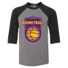 Bella 3200Y Youth Three-Quarter Sleeve Baseball Tee Thumbnail