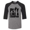 Bella 3200Y Youth Three-Quarter Sleeve Baseball Tee Thumbnail