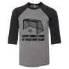 Bella 3200Y Youth Three-Quarter Sleeve Baseball Tee Thumbnail