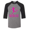 Bella 3200Y Youth Three-Quarter Sleeve Baseball Tee Thumbnail