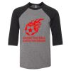 Bella 3200Y Youth Three-Quarter Sleeve Baseball Tee Thumbnail