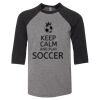 Bella 3200Y Youth Three-Quarter Sleeve Baseball Tee Thumbnail