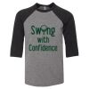 Bella 3200Y Youth Three-Quarter Sleeve Baseball Tee Thumbnail