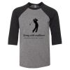 Bella 3200Y Youth Three-Quarter Sleeve Baseball Tee Thumbnail