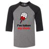 Bella 3200Y Youth Three-Quarter Sleeve Baseball Tee Thumbnail